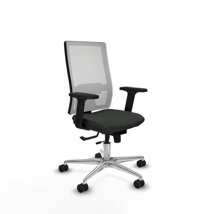 PIQUERAS Y CRESPO Silla de oficina Horna con mecanismo Sincro/Traslack, Negro/Blanco PIQUERAS Y CRESPO Silla de oficina Horna con mecanismo Sincro/Traslack, Negro/Blanco
