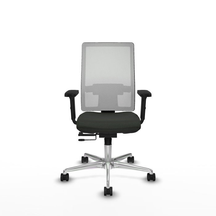 PIQUERAS Y CRESPO Silla de oficina Horna con mecanismo Sincro/Traslack, Negro/Blanco PIQUERAS Y CRESPO Silla de oficina Horna con mecanismo Sincro/Traslack, Negro/Blanco
