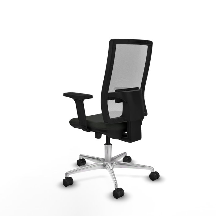 PIQUERAS Y CRESPO Silla de oficina Horna con mecanismo Sincro/Traslack, Negro/Blanco PIQUERAS Y CRESPO Silla de oficina Horna con mecanismo Sincro/Traslack, Negro/Blanco