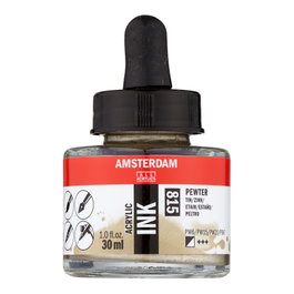 Amsterdam Tinta Acrílica Estaño 815 de 30 ml