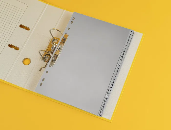 Q-connect Separador Numérico 1-31 Din A4 Plástico Juego de 31 Separadores