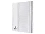 Q-connect Separador Numérico 1-31 Din A4 Plástico Juego de 31 Separadores