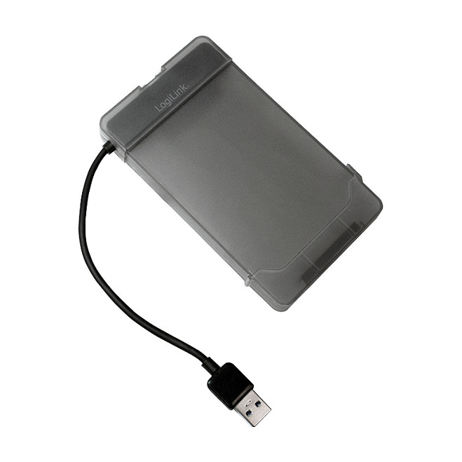 LogiLink AU0037 Carcasa de disco duro/SSD 2.5 Pulgadas Gris