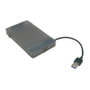 LogiLink AU0037 Carcasa de disco duro/SSD 2.5 Pulgadas Gris