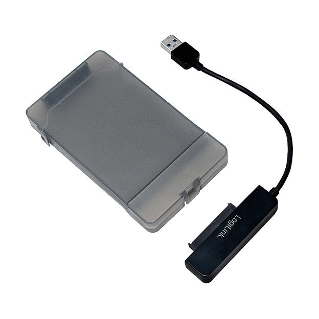 LogiLink AU0037 Carcasa de disco duro/SSD 2.5 Pulgadas Gris