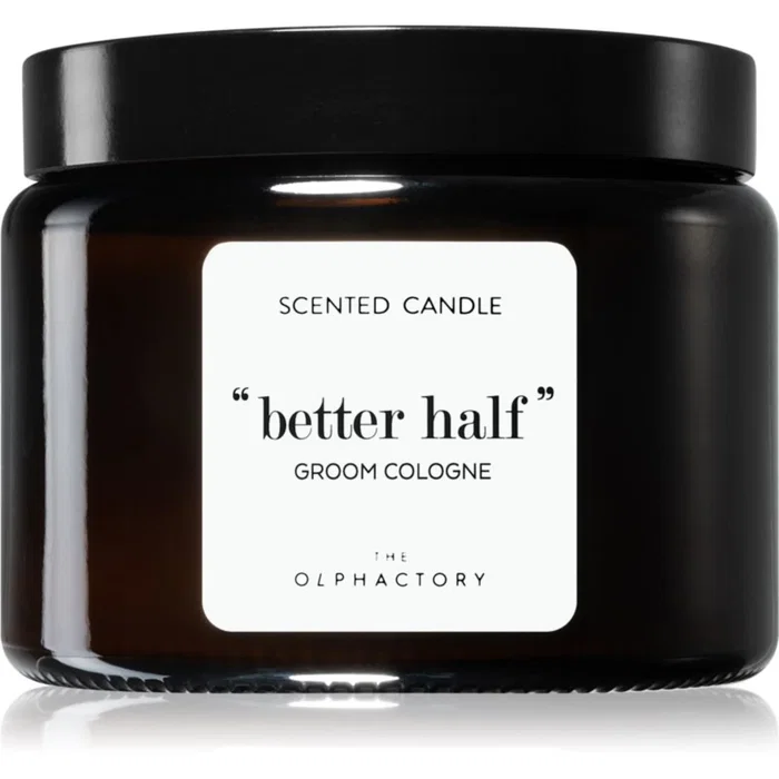 The Olphactory Better Half Groom Cologne Basil Vela Aromática 360 g The Olphactory Better Half Groom Cologne Basil Vela Aromática 360 g
