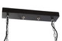 DKD Home Decor Lámpara de Techo Estilo Loft Gris Marrón Oscuro Hierro Mango 2 Focos 104 x 25 x 28 cm