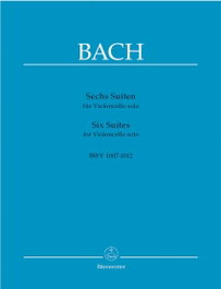 BARENREITER, SIX SUITES FOR CELLO SOLO BWV 1007-1012 J.SEBASTIAN BACH