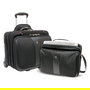 Wenger Patriot Set 2 Piezas, Trolley de Negocios 17 Pulgadas (43.2 cm) Negro con Maletín Portátil Ajustado 15.4 Pulgadas (39 cm)