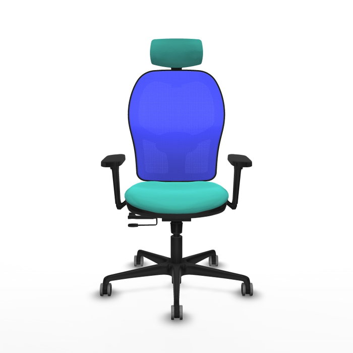 PIQUERAS Y CRESPO Silla de oficina Jorquera Sincro/Traslack Turquesa y Azul PIQUERAS Y CRESPO Silla de oficina Jorquera Sincro/Traslack Turquesa y Azul