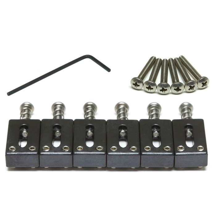 GRAPHTECH String Saver Silleta para Cuerdas Estilo Strat & Tele 2-3/16 Pulgadas (6 Piezas) GRAPHTECH String Saver Silleta para Cuerdas Estilo Strat & Tele 2-3/16 Pulgadas (6 Piezas)