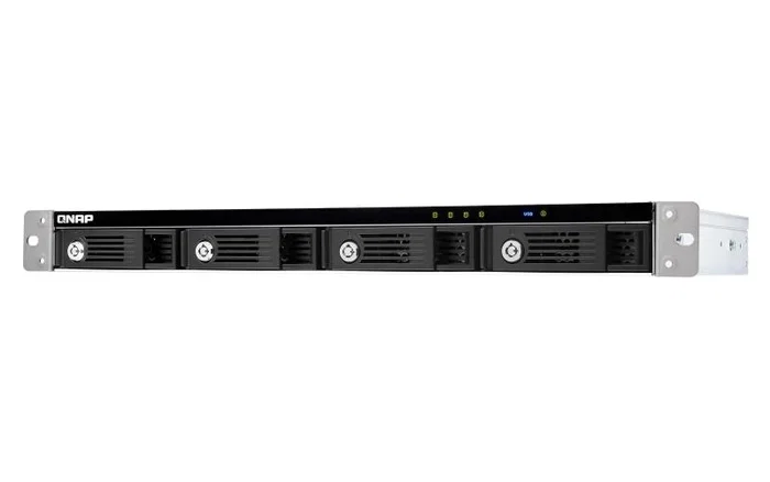QNAP TR-004U Carcasa Externa RAID Hardware USB 3.2 Gen 1 Tipo C para 4 Discos Duros 2.5/3.5" SATA II 6 Gbit/s Montaje en Rack 1U Hot-swap QNAP TR-004U Carcasa Externa RAID Hardware USB 3.2 Gen 1 Tipo C para 4 Discos Duros 2.5/3.5" SATA II 6 Gbit/s Montaje en Rack 1U Hot-swap