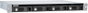 QNAP TR-004U Carcasa de disco duro/SSD de 4 bahías, montaje en rack 1U, USB Tipo-C