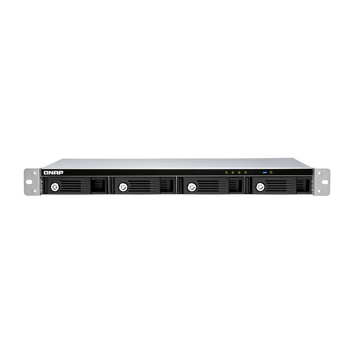 QNAP TR-004U 1U 4-bay corto Rackmount Carcasa de Discos Duros/SSD SATA Hot-swap con USB-C 3.2 Gen 1 para RAID Hardware 0,1,5,10,JBOD QNAP TR-004U 1U 4-bay corto Rackmount Carcasa de Discos Duros/SSD SATA Hot-swap con USB-C 3.2 Gen 1 para RAID Hardware 0,1,5,10,JBOD