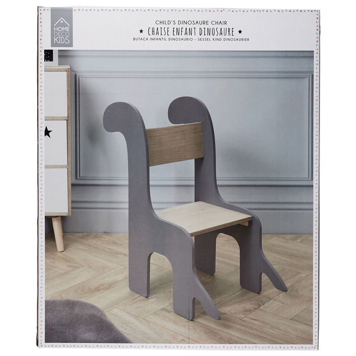 Home Deco Kids Silla Infantil Dinosaurio para Niños, Medidas 33x49.5x60 cm