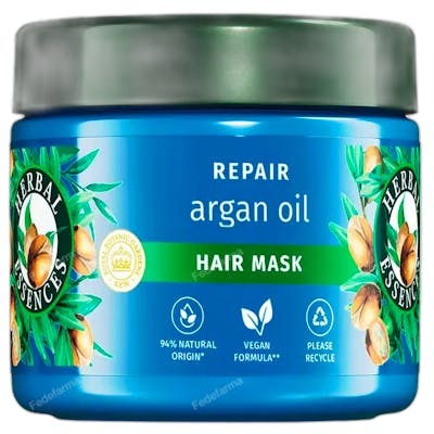 Herbal Essences Mascarilla BIO ACEITE ARGÁN Reparadora 500 ml Herbal Essences Mascarilla BIO ACEITE ARGÁN Reparadora 500 ml