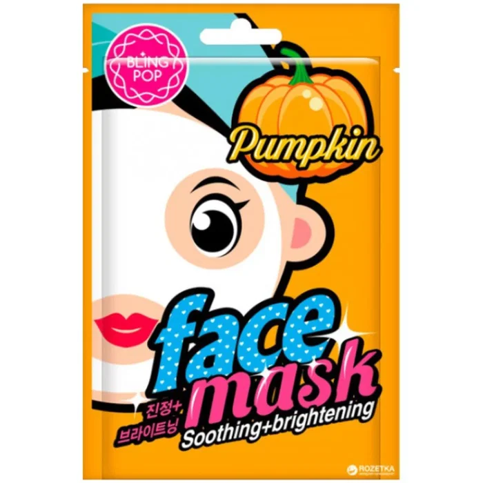 Blingpop Mascarilla Facial con Aceite de Calabaza 25 g Blingpop Mascarilla Facial con Aceite de Calabaza 25 g