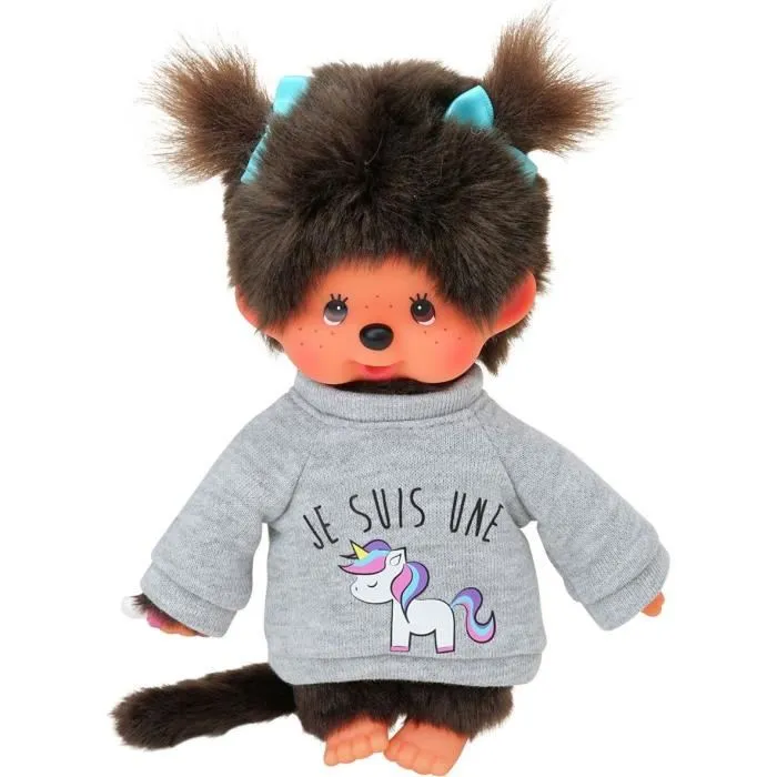 Bandai Monchhichi Unicornio Peluche 20 cm Bandai Monchhichi Unicornio Peluche 20 cm