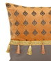 DKD Home Decor Cojín de Poliéster con Flecos, Surtido de 3 Colores