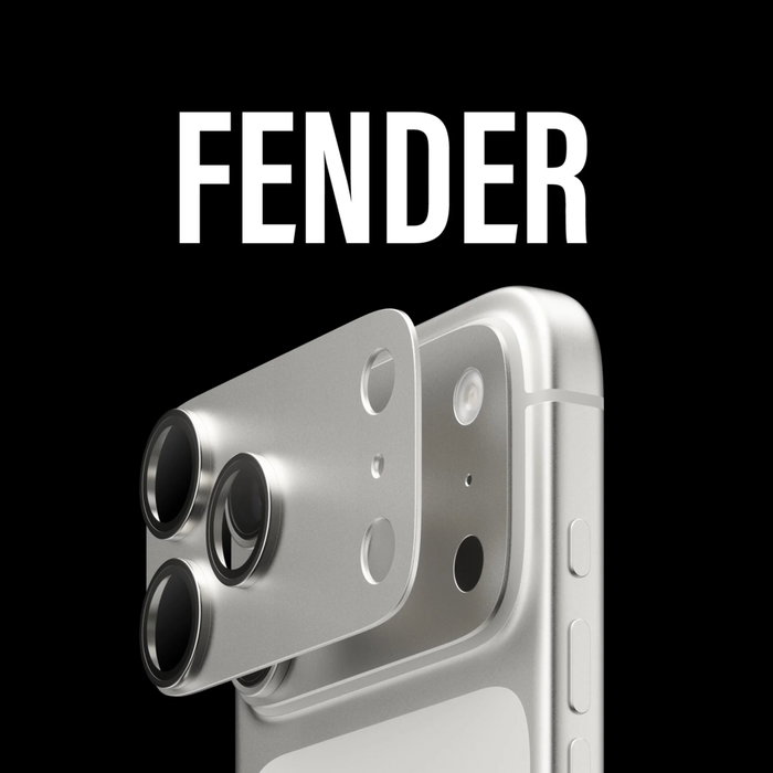 PanzerGlass Fender Camera Protector Plata para iPhone 17 Pro Max PanzerGlass Fender Camera Protector Plata para iPhone 17 Pro Max