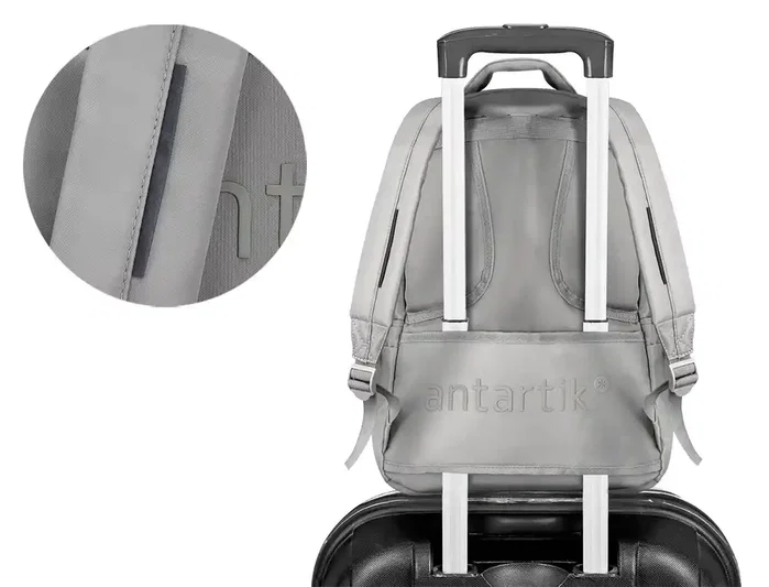Antartik Mochila Fusion Flex Multibolsillo Gris 19L Antartik Mochila Fusion Flex Multibolsillo Gris 19L