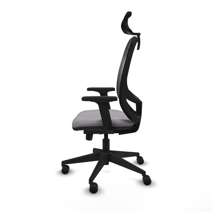 PIQUERAS Y CRESPO Silla de oficina Cilanco con mecanismo Sincro, Gris y Negro PIQUERAS Y CRESPO Silla de oficina Cilanco con mecanismo Sincro, Gris y Negro
