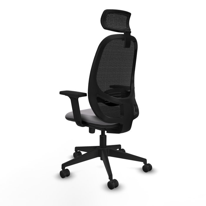 PIQUERAS Y CRESPO Silla de oficina Cilanco con mecanismo Sincro, Gris y Negro PIQUERAS Y CRESPO Silla de oficina Cilanco con mecanismo Sincro, Gris y Negro