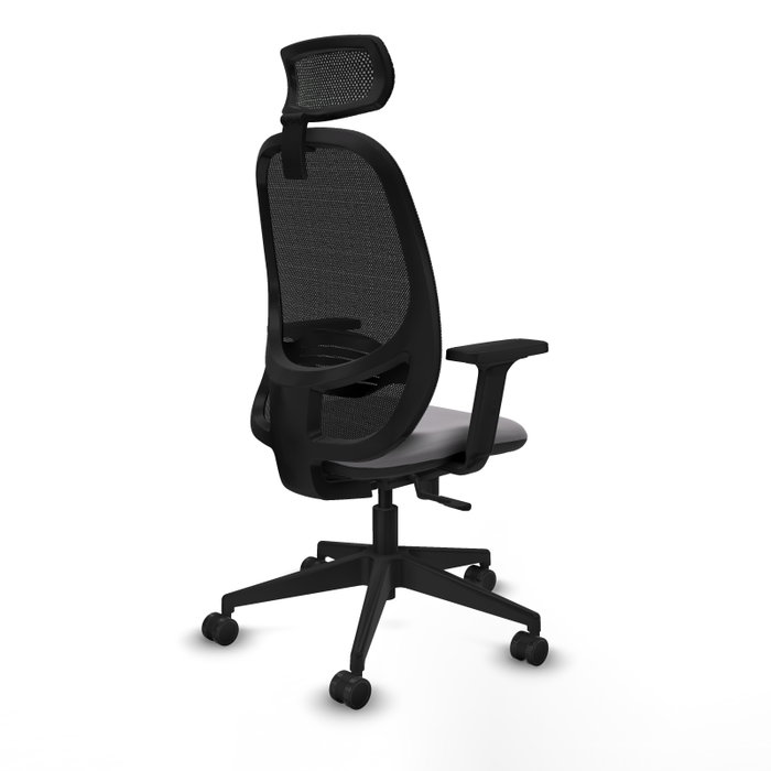PIQUERAS Y CRESPO Silla de oficina Cilanco con mecanismo Sincro, Gris y Negro PIQUERAS Y CRESPO Silla de oficina Cilanco con mecanismo Sincro, Gris y Negro
