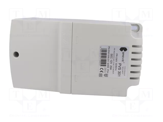 BREVE TUFVASSONS Transformador de protección 300VA 230VAC/12V IP54