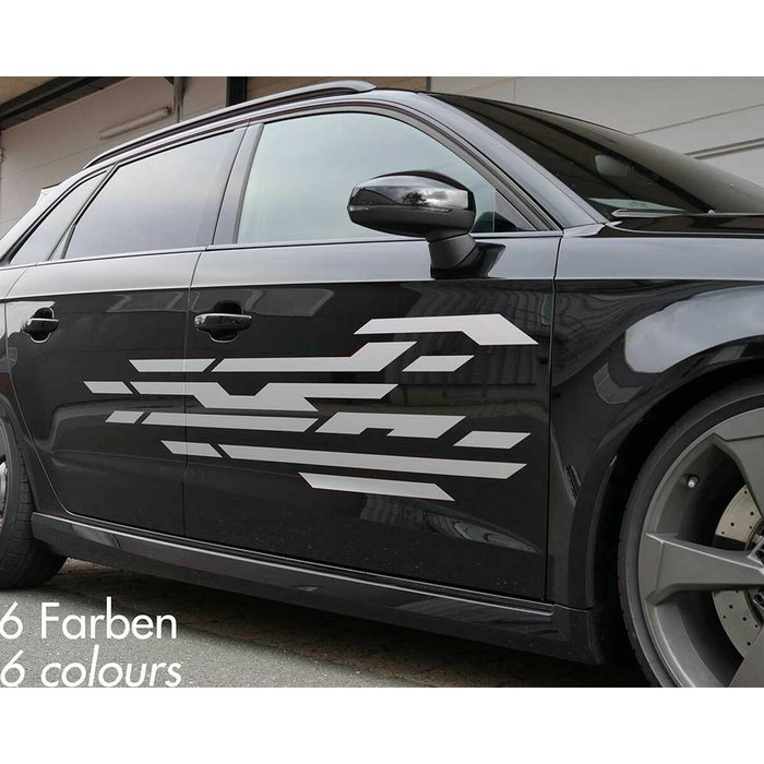 Foliatec Vinilo Decorativo para Coche Diseño Street Azul