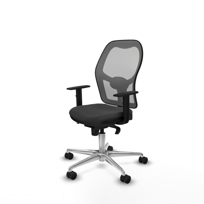 PIQUERAS Y CRESPO Silla de oficina Jorquera Gris con mecanismo Sincro