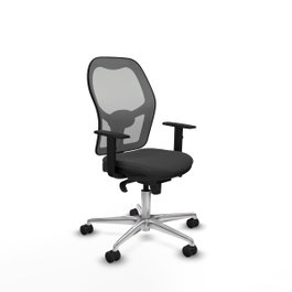 PIQUERAS Y CRESPO Silla de oficina Jorquera Gris con mecanismo Sincro
