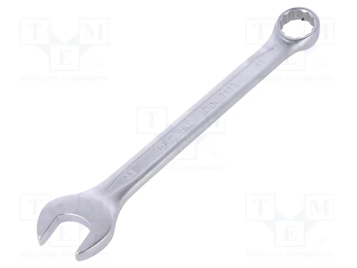PROLINE Llave combinada plana-estriada 19mm PROLINE Llave combinada plana-estriada 19mm