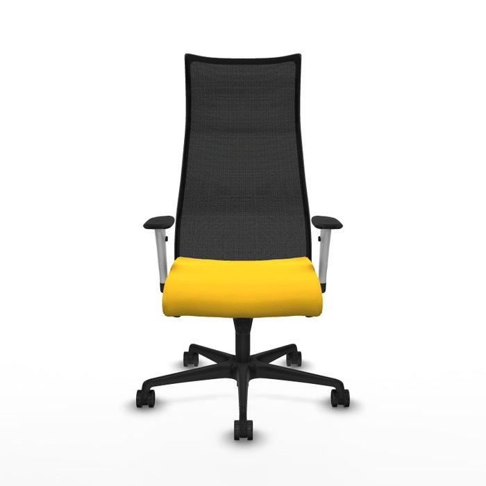 PIQUERAS Y CRESPO Sillón Albacete Amarillo y Negro con Mecanismo Sincro PIQUERAS Y CRESPO Sillón Albacete Amarillo y Negro con Mecanismo Sincro