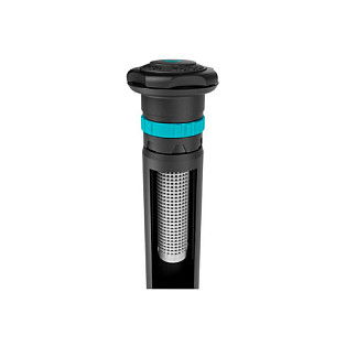 GARDENA Versenkregner MD40/300 - Aspersor emergente para jardín, área de riego de 40 m², negro