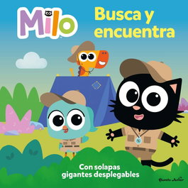 PLANETA JUNIOR, Milo. Busca y encuentra. Con solapas gigantes desplegables