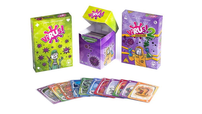 Tranjis games Virus! deck box