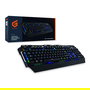CONCEPTRONIC KRONIC Teclado Gaming con Cable USB Interruptor Mecánico Blue Switches QWERTY Italiano Retroiluminación LED RGB Negro