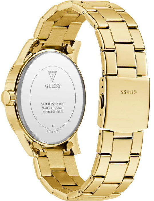 GUESS Reloj GW0888G2 Dorado con Esfera Negra GUESS Reloj GW0888G2 Dorado con Esfera Negra