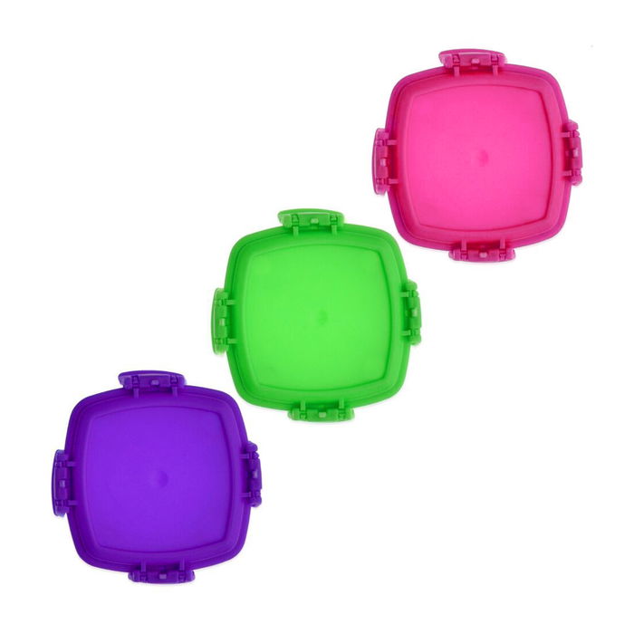 Privilege Set 3 Mini Fiambreras 140ml 6.2 cm Ancho x 7.6 cm Alto x 5.8 cm Largo (24 Unidades)