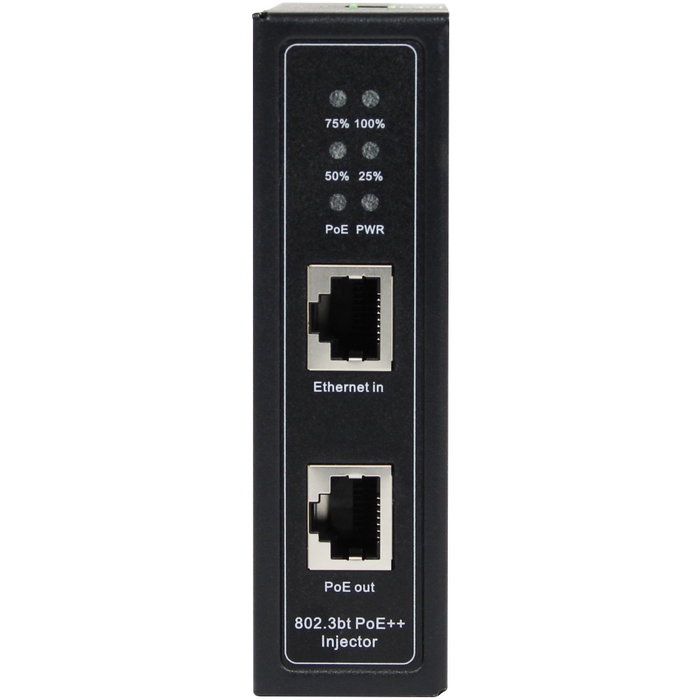 ALLNET Inyector Industrial Gigabit PoE BT 90W con Carcasa Metálica