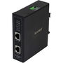 ALLNET ALL-PI2014-I-BT90 Inyector PoE Industrial Gigabit / PoE BT (15,4W/30W/90W) / DIN / Metallgehäuse