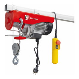 Holzmann ESZ500D 230V Polipasto Eléctrico de Cable 500kg