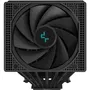 Deepcool Assassin IV VC Vision R-ASN4-BKNVMD-G Disipador de CPU Negro con Pantalla Magnética, 7 Conductos de Calor, TDP 300W