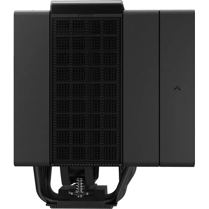 Deepcool Assassin IV VC Vision R-ASN4-BKNVMD-G Disipador de CPU Negro con Pantalla Magnética, 7 Conductos de Calor, TDP 300W
