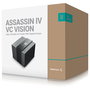 DeepCool ASSASSIN IV VC VISION Refrigerador de Aire para CPU con 2 Ventiladores (120/140 mm), PWM, TDP 300W, Compatible Intel LGA 1700/1851/2011/2066/1200, Negro