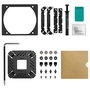DeepCool ASSASSIN IV VC VISION Refrigerador de Aire para CPU con 2 Ventiladores (120/140 mm), PWM, TDP 300W, Compatible Intel LGA 1700/1851/2011/2066/1200, Negro