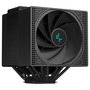 DeepCool ASSASSIN IV VC VISION Refrigerador de Aire para CPU con 2 Ventiladores (120/140 mm), PWM, TDP 300W, Compatible Intel LGA 1700/1851/2011/2066/1200, Negro