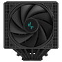 DeepCool ASSASSIN IV VC VISION Refrigerador de Aire para CPU con 2 Ventiladores (120/140 mm), PWM, TDP 300W, Compatible Intel LGA 1700/1851/2011/2066/1200, Negro