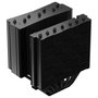 DeepCool ASSASSIN IV VC VISION Refrigerador de Aire para CPU con 2 Ventiladores (120/140 mm), PWM, TDP 300W, Compatible Intel LGA 1700/1851/2011/2066/1200, Negro
